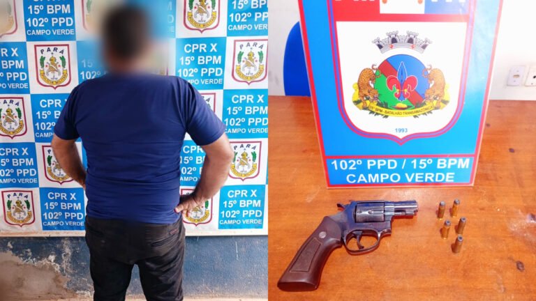 Homem é preso por porte ilegal de arma durante a Operação Tolerância Zero em Itaituba