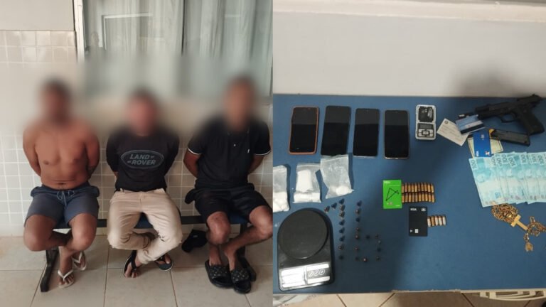 Polícia Militar apreende arma, drogas e dinheiro falso durante abordagem em Anapu