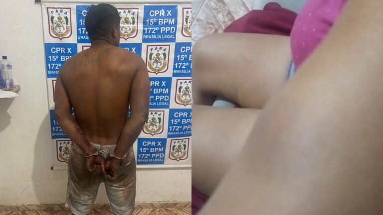 Homem é preso após incendiar residência e agredir companheira na comunidade Trairinha