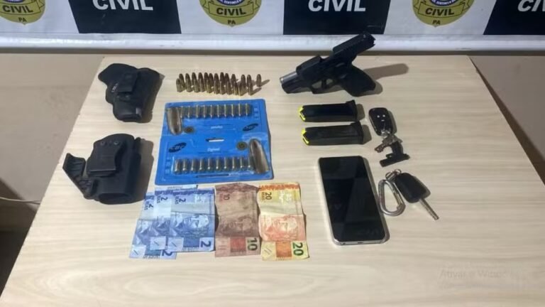 Polícia Civil prende suspeito de comércio ilegal de armas em Oriximiná