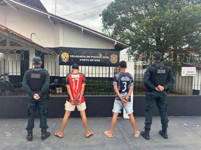 Dois adolescentes são apreendidos com 41 papelotes de maconha após perseguição policial em Porto de Moz