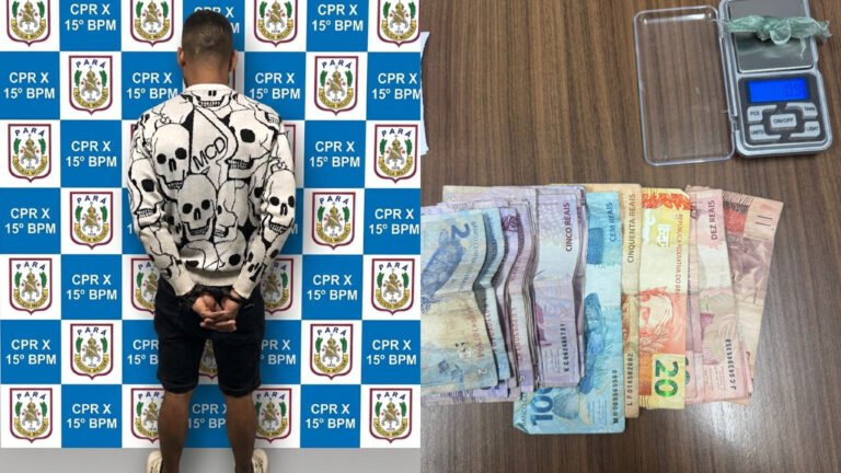 Homem é detido com porção de maconha durante Operação Tolerância Zero em Itaituba