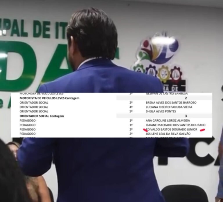 Vereador Junior Dourado denuncia exclusão de posse em concurso da Prefeitura de Itaituba