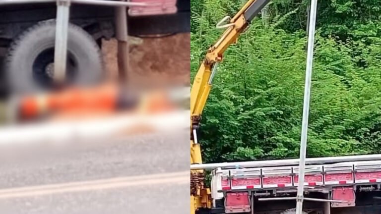 VÍDEO; Trabalhador morre após sofrer descarga elétrica durante serviço na entrada de Breu Branco