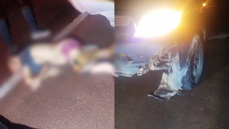 Homem morre atropelado na BR-163, em Moraes Almeida, após ser encontrado deitado na pista