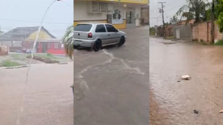 VÍDEO; Chuva provoca alagamentos em vários pontos de Itaituba e moradores cobram soluções