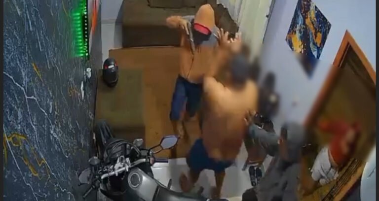 Câmera flagra assalto dentro de residência no bairro Palmares II, em Tucuruí