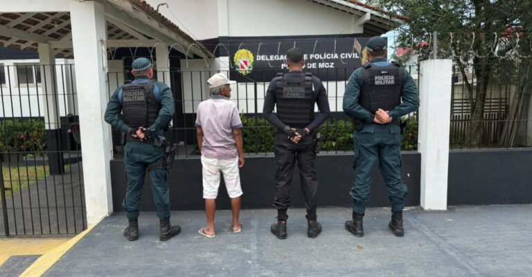 Idoso de 76 anos é preso suspeito de estupro de vulnerável na zona rural de Porto de Moz