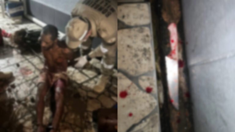 Homem armado com faca é baleado após ameaçar moradores e avançar contra policiais em Novo Progresso