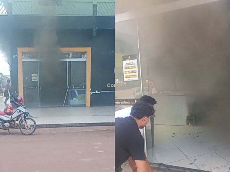 VÍDEO; Princípio de incêndio atinge estabelecimento comercial no bairro Bela Vista, em Itaituba