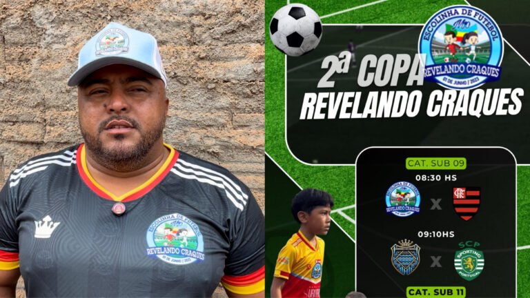 VÍDEO; Sábado de jogos movimenta a Arena Geraldão com a 2ª Copa Revelando Craques em Itaituba