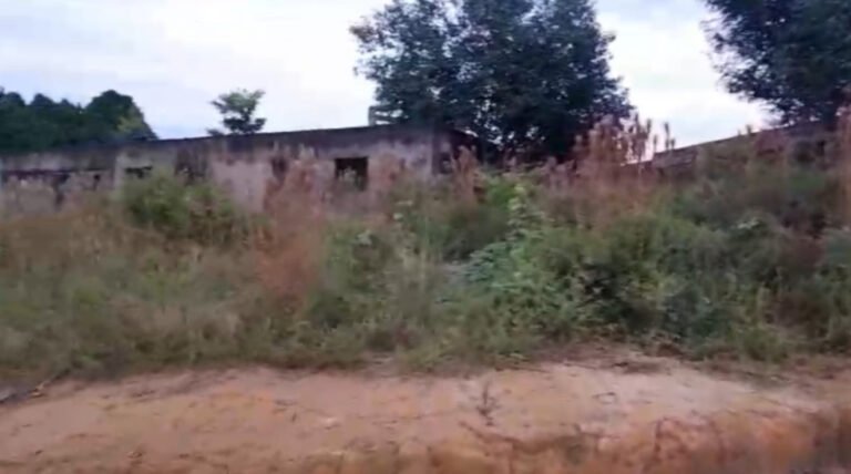 VÍDEO; Obra de escola em Cristalino 1 está abandonada há quase 10 anos e preocupa moradores em Aveiro