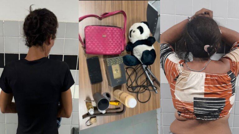 Três pessoas são conduzidas à delegacia após furto em loja de cosméticos em Itaituba