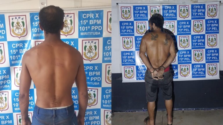 Dois homens são presos após cumprimento de mandados de prisão em Miritituba e Jacareacanga