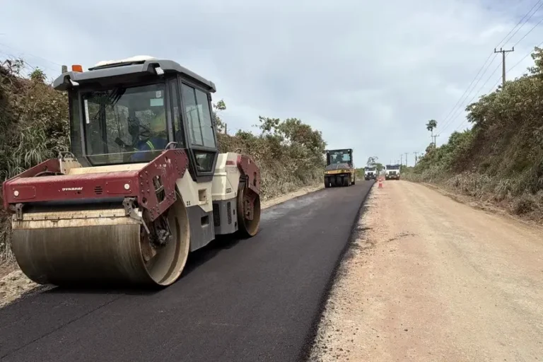 Governo do Pará garante melhorias em quatro quilômetros de vias na região portuária de Miritituba
