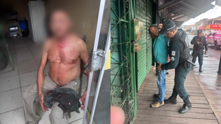 Homens ficam feridos após briga com faca em frente a hotel em Itaituba