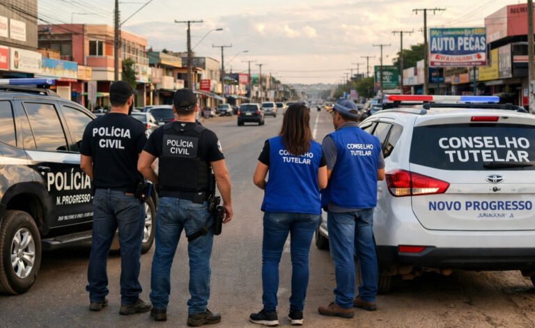 VÍDEO; Homem é preso em flagrante suspeito de estuprar enteada de 5 anos em Novo Progresso