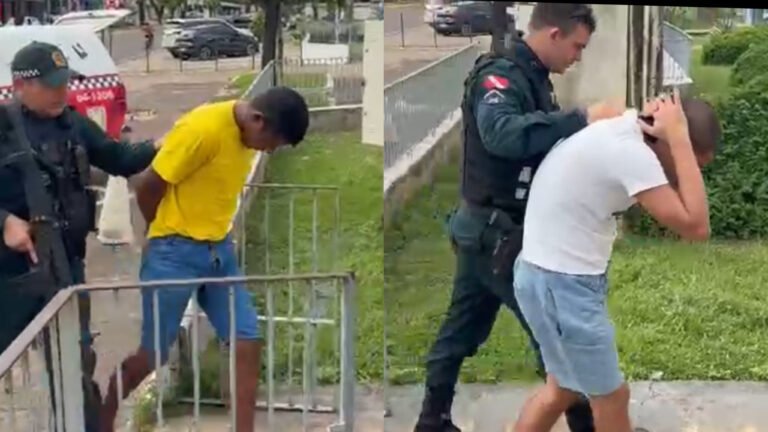 VÍDEO; Dupla suspeita de assalto no bairro Palmares 2 é presa pela Polícia Militar em Tucuruí