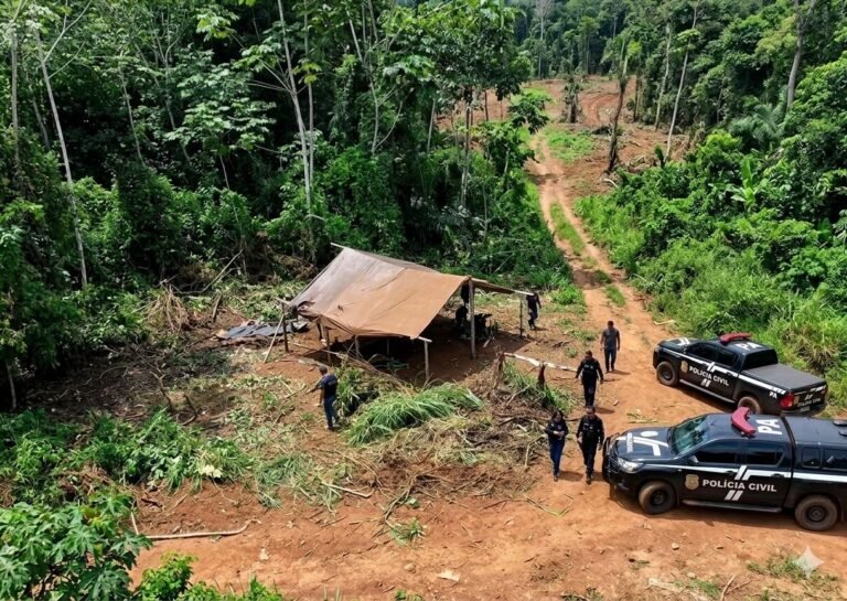 VÍDEO; Ocupação irregular em área do IATAI mobiliza forças de segurança em Uruará