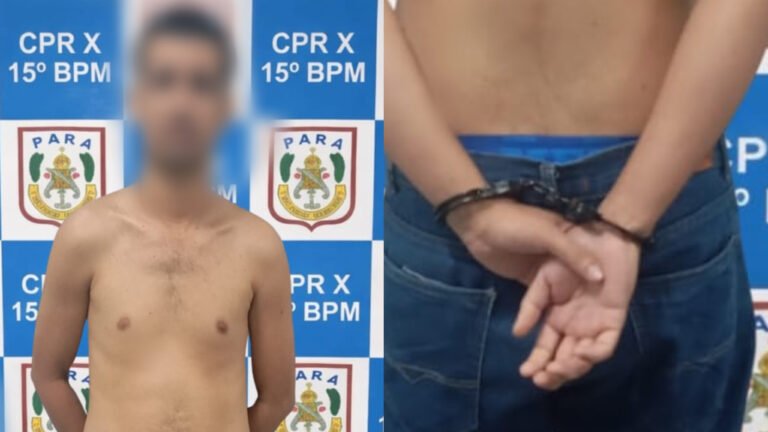 Homem é detido após agredir companheira durante discussão por bebida em Itaituba