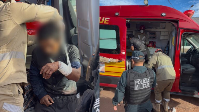 VÍDEO; Ataque com facão deixa homem ferido próximo à feira beira rio em Itaituba e causa comoção