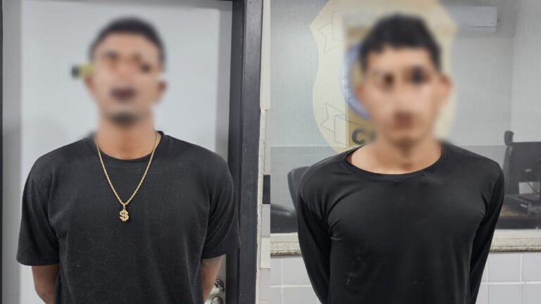 Dupla é detida por suspeita de tráfico de drogas em Itaituba após ação da 1ª CIME