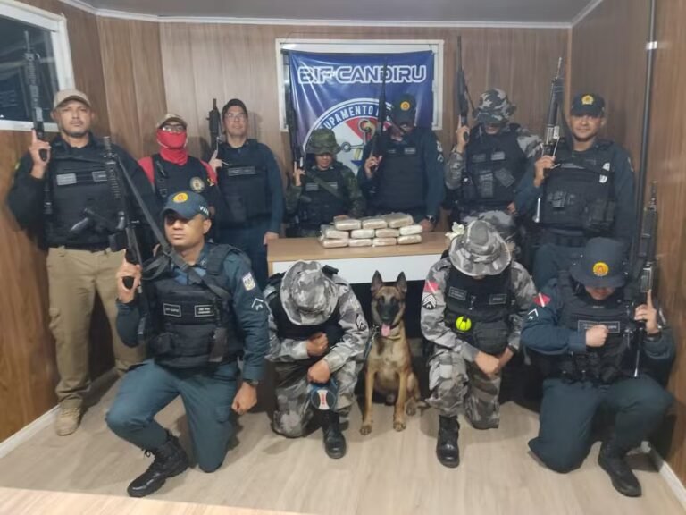 Cão farejador encontra mais de 12 kg de drogas escondidas em ar-condicionado no Pará