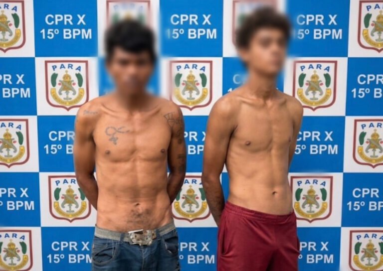 Suspeitos de série de arrombamentos são presos em área de mata em Itaituba