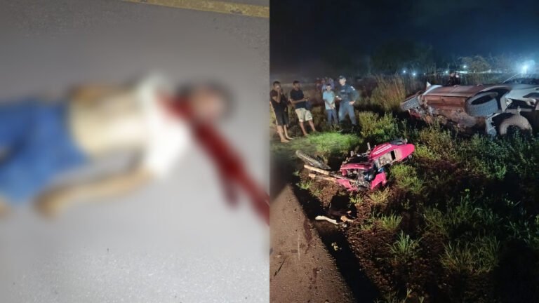 Motociclista morre em grave acidente na BR-163, próximo a Moraes Almeida