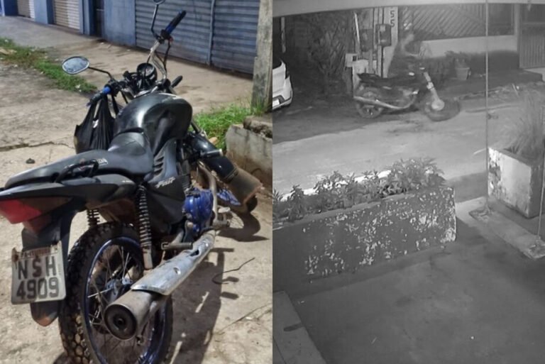 VÍDEO; Motocicleta é furtada durante a madrugada no bairro Boa Esperança, em Itaituba