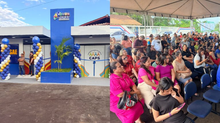 VÍDEO; Prefeito Nicodemos Aguiar destaca importância da inauguração do CAPS e CTA em Itaituba