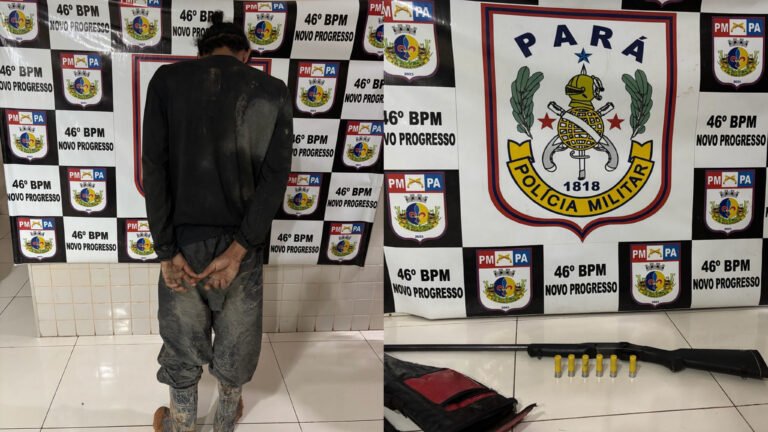 Três ocorrências policiais são registradas em Novo Progresso durante rondas da PM