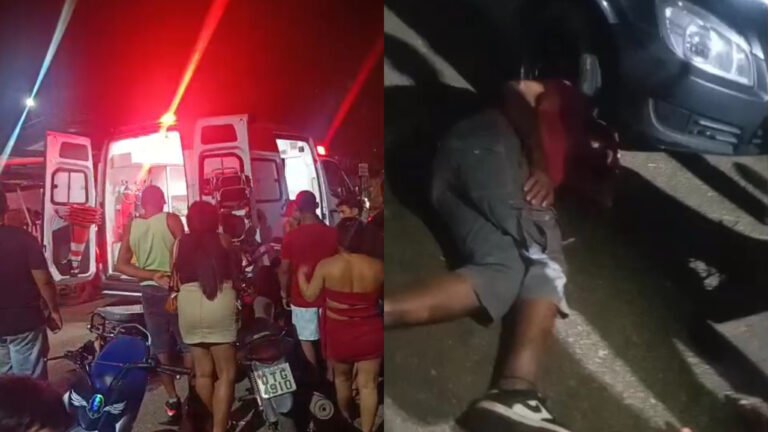 VÍDEO; Homem fica ferido após confusão nas proximidades da Praia do Mangal, em Tucuruí