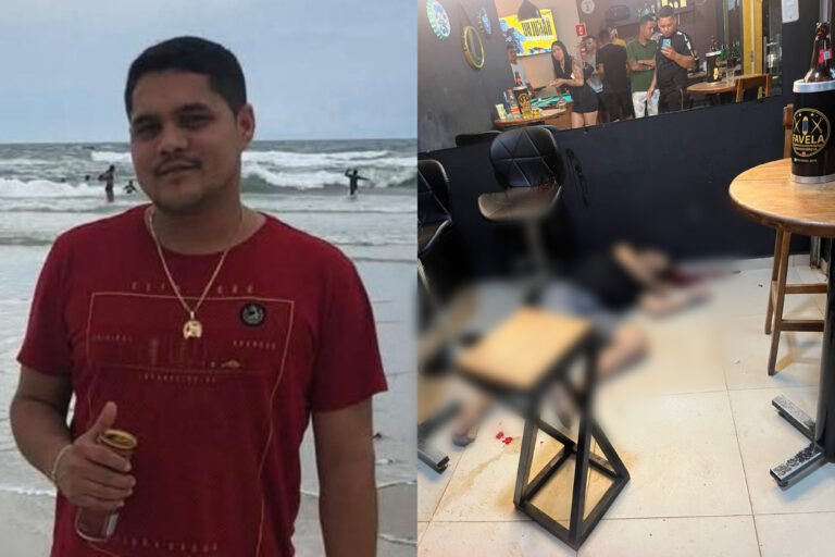 Homem é executado a tiros em bar de Tucuruí; policial à paisana reage e detém suspeito