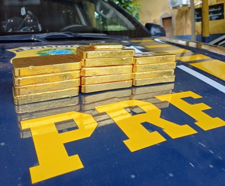 VÍDEO; PRF apreende 13 quilos de ouro ilegal escondidos em compartimento secreto na BR-230