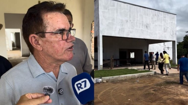 Prefeito Nicodemos Aguiar acompanha avanço das obras da nova maternidade de Itaituba