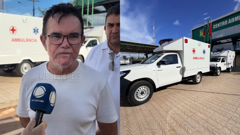 Itaituba recebe quatro novas ambulâncias para reforçar atendimento na zona rural e áreas garimpeiras