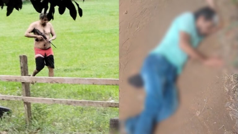 VÍDEO; Preso suspeito de homicídio ocorrido na Comunidade Nova Esperança, em Trairão
