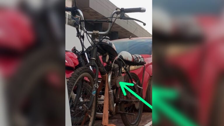 Deu ruim! Jovem tem bicicleta adaptada com motor apreendida durante fiscalização do Detran em Itaituba