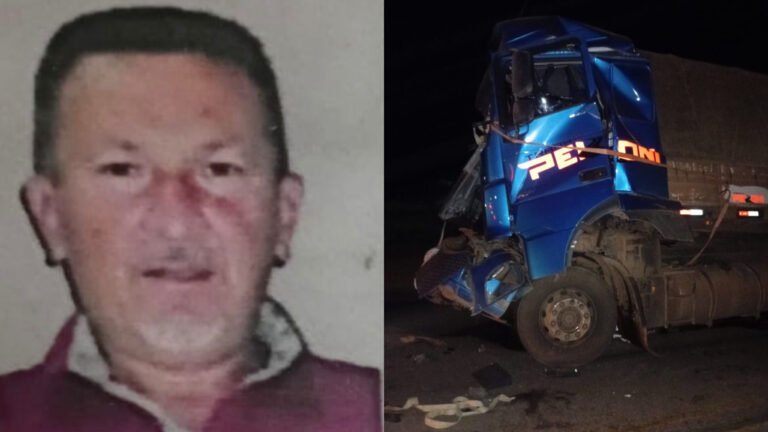 Motorista morre após colisão entre caminhões na BR-163, em Trairão