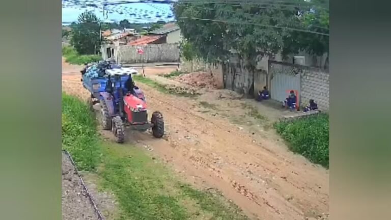 VÍDEO; Agentes de limpeza pública são assaltados enquanto descansavam durante o trabalho em Santarém