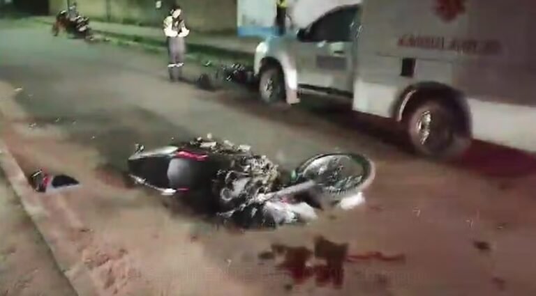 Motociclista sofre afundamento de crânio após colisão frontal entre motos em Santarém